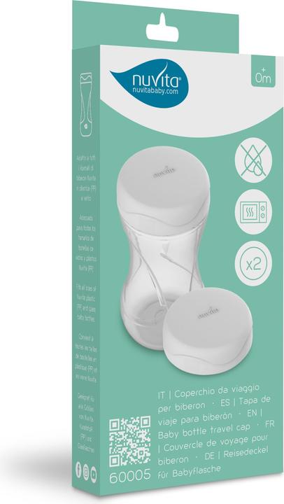 Image du produit Nuvita Biberon Travel Caps 2er Set -Couvercle