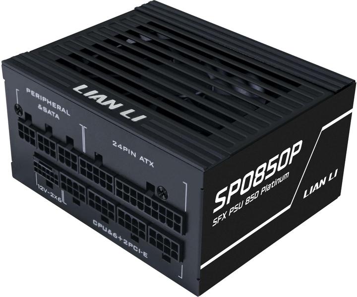 Actual product image Lian-Li SP Series Platinum 80 PLUS Platinum power supply, SFX, fully modular, PCIe 5.1, ATX 3.1 - 850 watts (850 W)