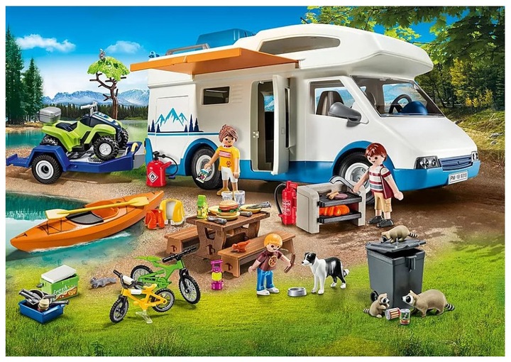 Image du produit Playmobil Camping Aventure (9318, Playmobil Family Fun)