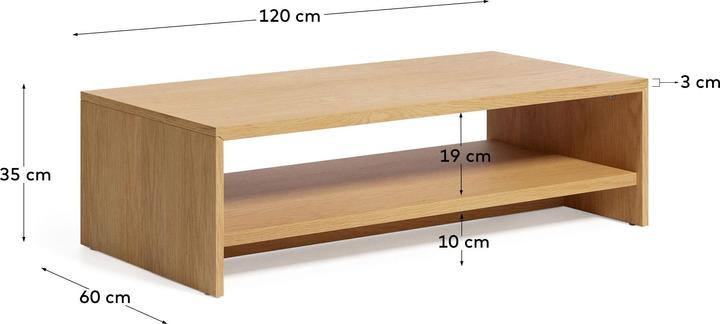 Image du produit Kave Home Abilen (60 x 120 x 35 cm)