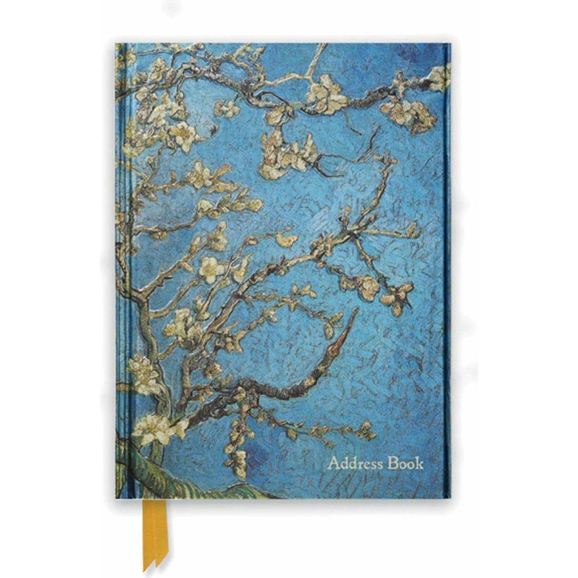 Thumbnail - Browntrout Verlag, Heft + Block, Vincent Van Gogh: Almond Blossom (Address Book) (Liniert, Harter Einband)