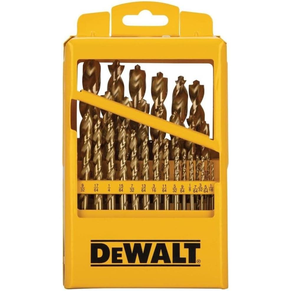 DeWalt, Punta da trapano, DW1369 29Piece Titanium PilotPoint Drill Set (1,5-13 mm)