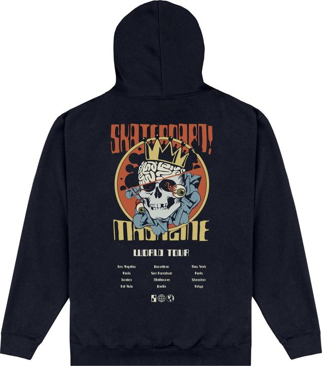 Produktbild Skateboard Magazine World Tour Kapuzenpullover (L)