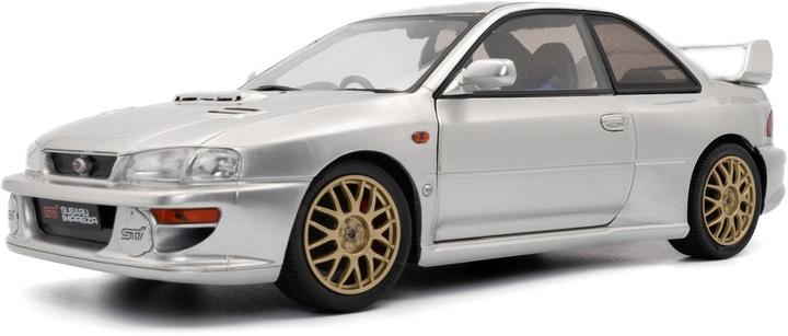 Produktbild Solido 1:18 Subaru Impreza 22B silber 1998