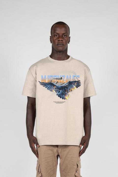 Produktbild Mjgonzales EAGLE V.2 Heavy Oversized Tee 2.0 sand S (S)