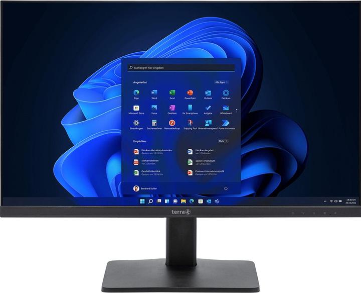 Actual product image Wortmann TERRA LCD/LED 2748W V3 schwarz HDMI/DP/USB-C GREENLINE PLUS (1920 x 1080 pixels, 27")