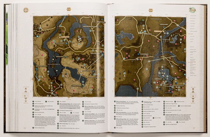 Actual product image Zelda Tears of Kingdom Lösungsbuch C.E. Hardcover (German, 2023)