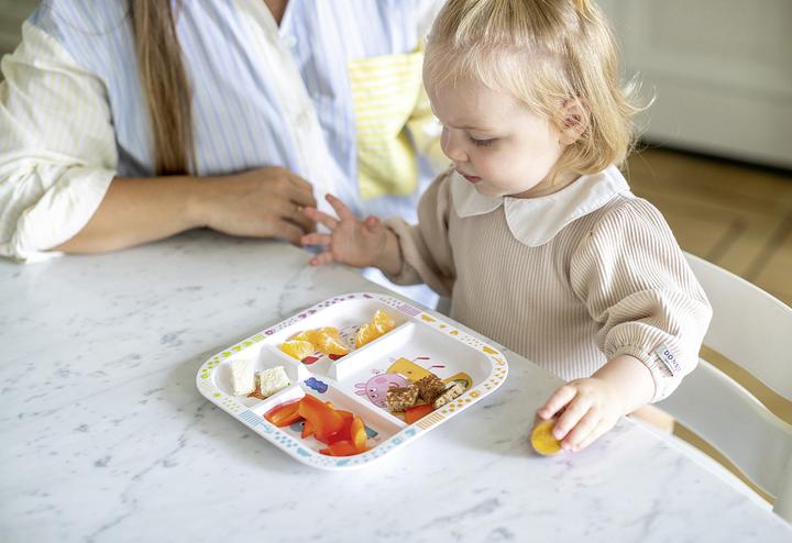 Actual product image Koziol Eating Plate+Cube P.Pig