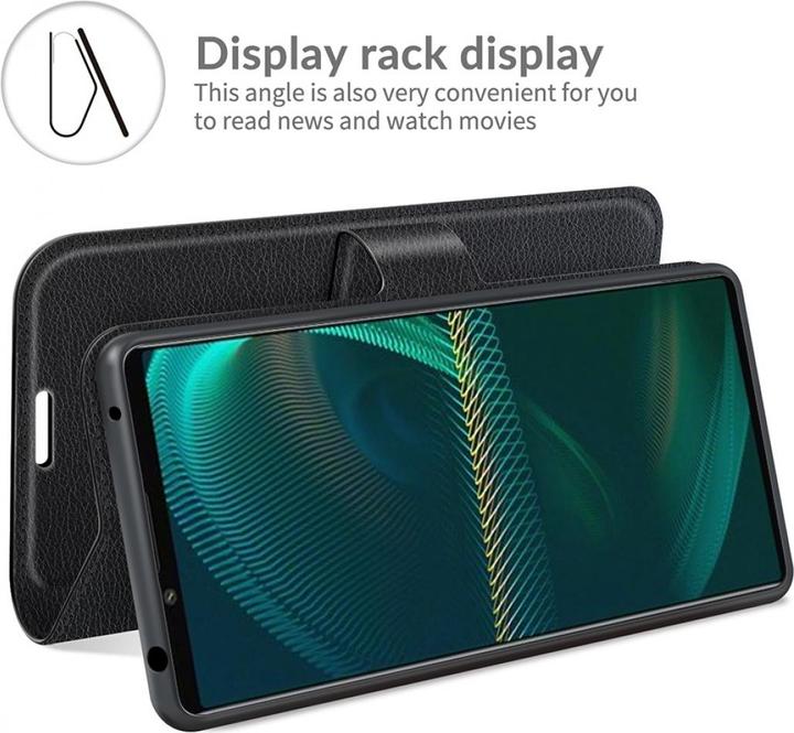 Actual product image Screenguard Sony Xperia 5 III Leather Guard Leather Case (Sony Xperia 5 III)