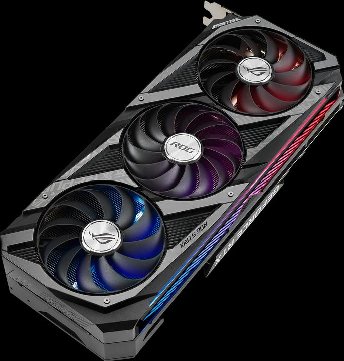 Productafbeelding ASUS ROG-STRIX-RTX3080-O12G-GAMING, HDMI, DP, Actief (12 GB)