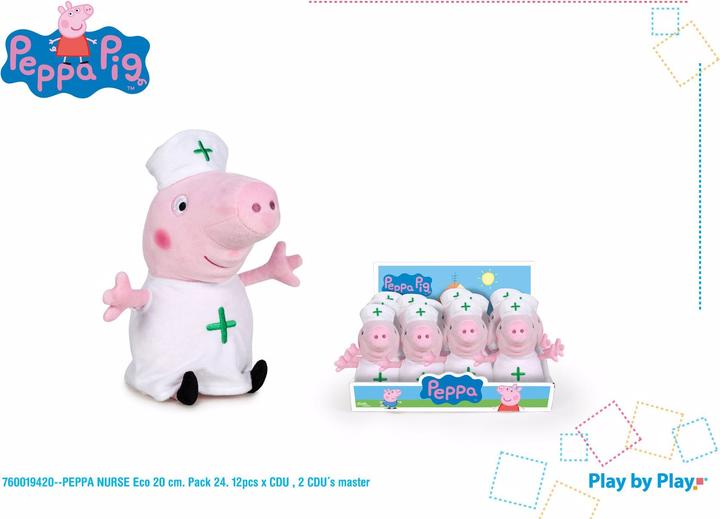 Produktbild Peppa Pig Peppa Wutz Krankenschwester 20cm