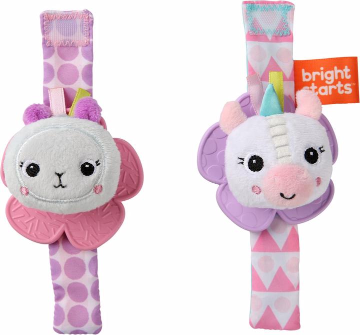 Bright Starts Snuggle & teether w. unicorn