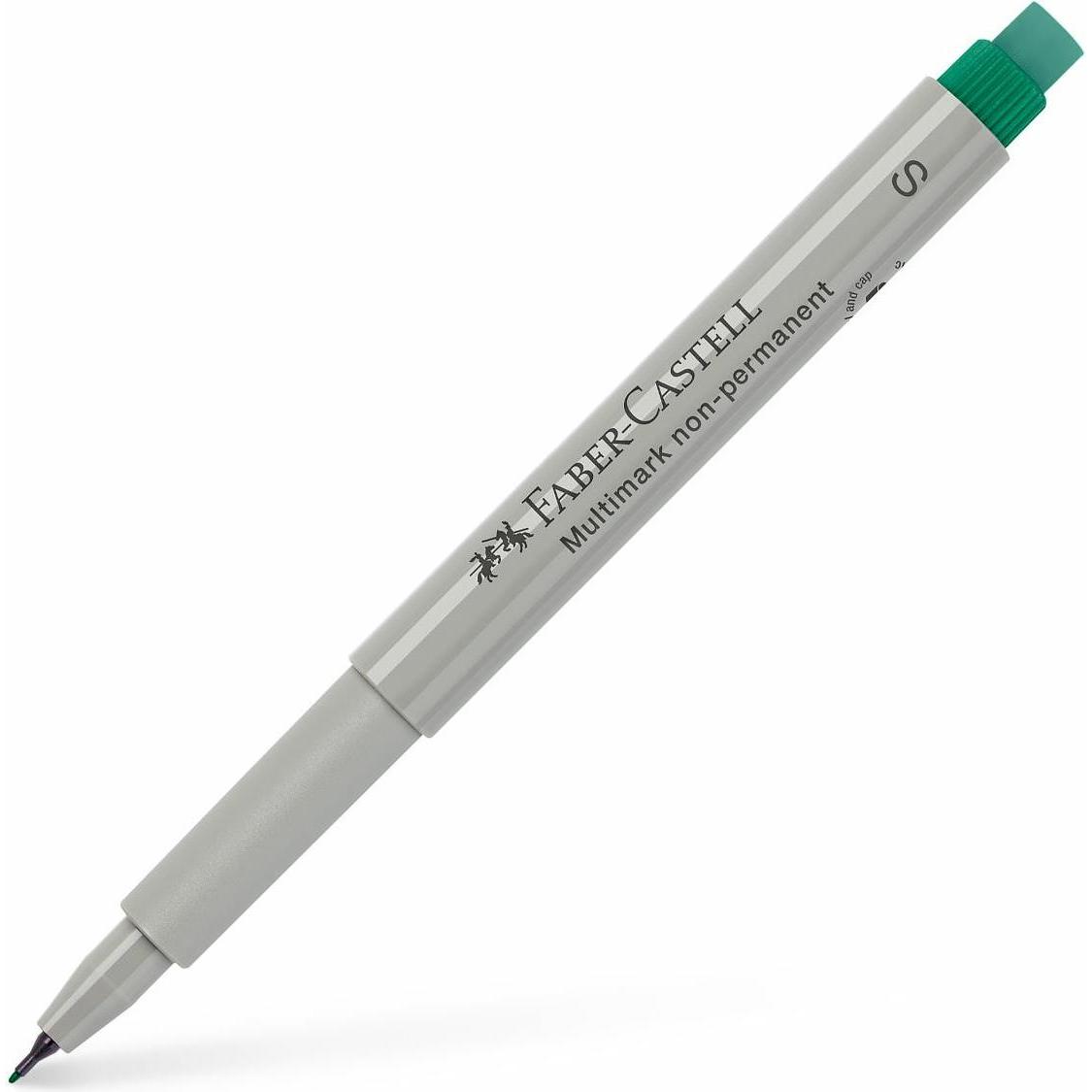 Thumbnail - Faber-Castell, Marker, Overheadstift Multimark Non-Permanent (Grün, 0.40 mm, 1 x)