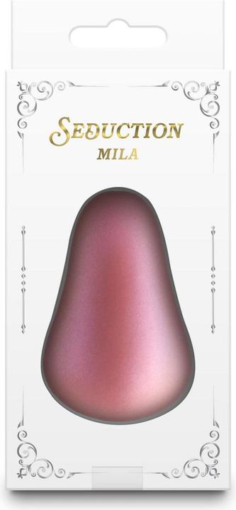 Produktbild NS Novelties Seduction Mila Metallic Rose Gold Vibrator 7,2 cm