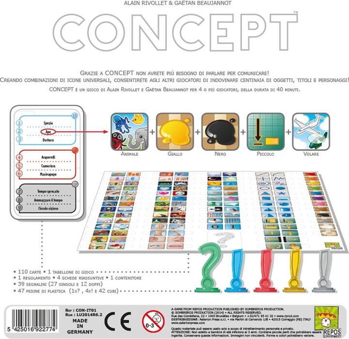 Produktbild Repos Production Concept (i) (Italienisch, 4 - 12 Spieler)