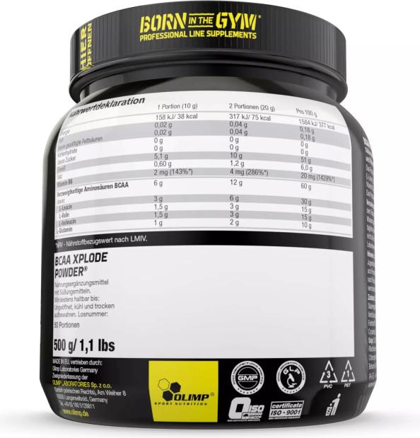 Immagine prodotto Olimp Sport Nutrition Bcaa Xplode (Cola, 1 x, 500 g)