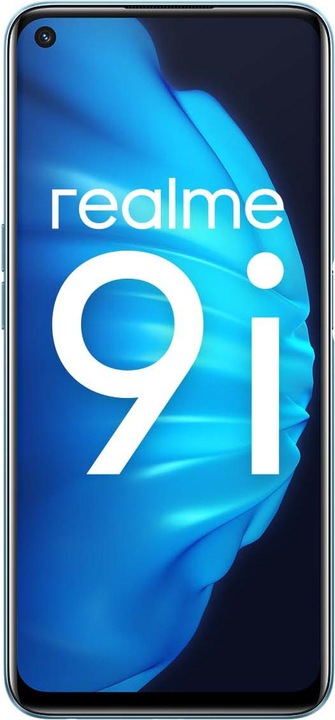 Actual product image realme 9i (128 GB, Prism Blue, 6.60", Dual SIM + SD, 50 Mpx, 4G)