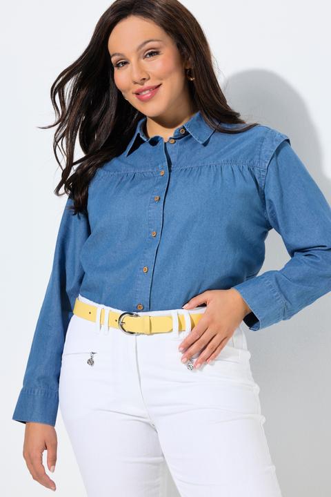 Actual product image Ulla Popken Genuine Leather Belt (115)