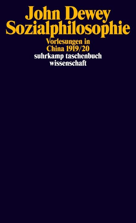Produktbild Sozialphilosophie (Deutsch, John Dewey, 2019)