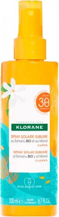 Klorane Monoï & Tamanu (Sonnenspray, SPF 30, 200 ml)