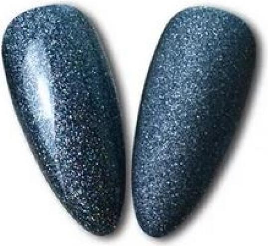 Actual product image Canni Gellack Eye Shadow C044 UV/LED (Deep blue glitter, Gel-Effect Nail Polish)