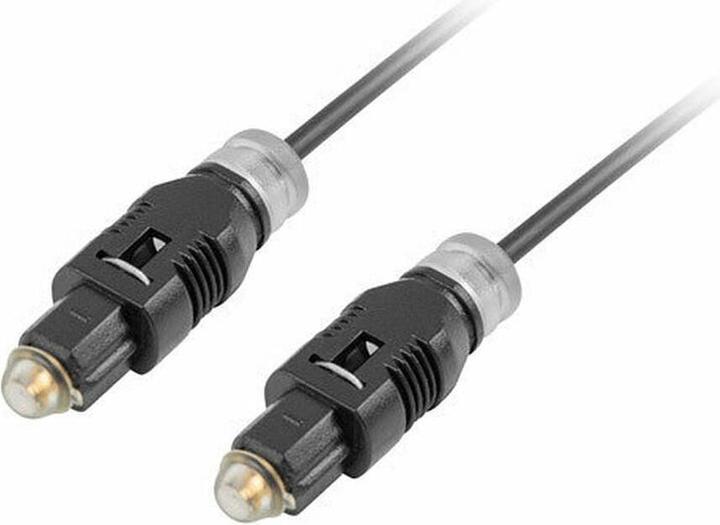 Actual product image Lanberg CA-TOSL-10CC-0030-BK Fiber optic cable TOSLINK (3 m, TOSLINK)