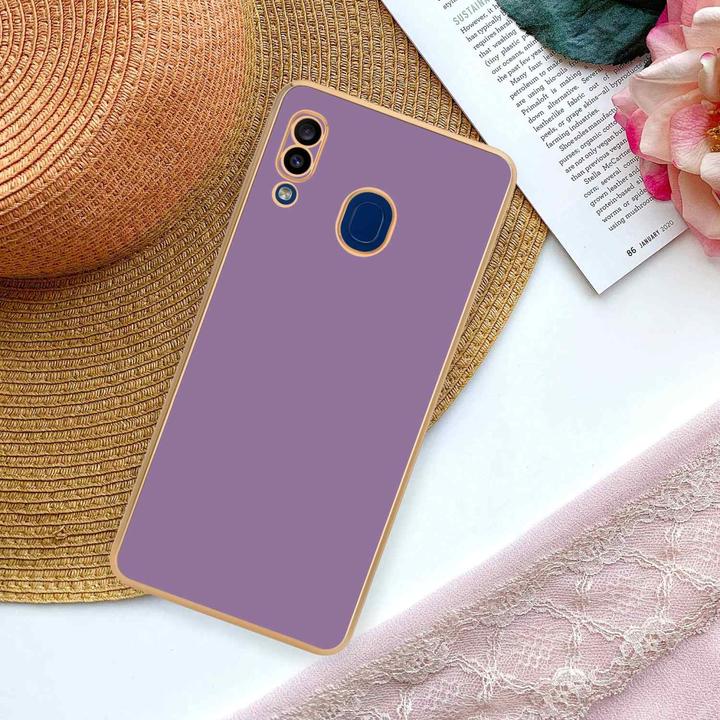 Actual product image Cadorabo Case for Samsung Galaxy A20 / A30 / M10s in TPU with camera protection LM130 Style (Samsung Galaxy A20, Samsung Galaxy M10s, TCL A30)