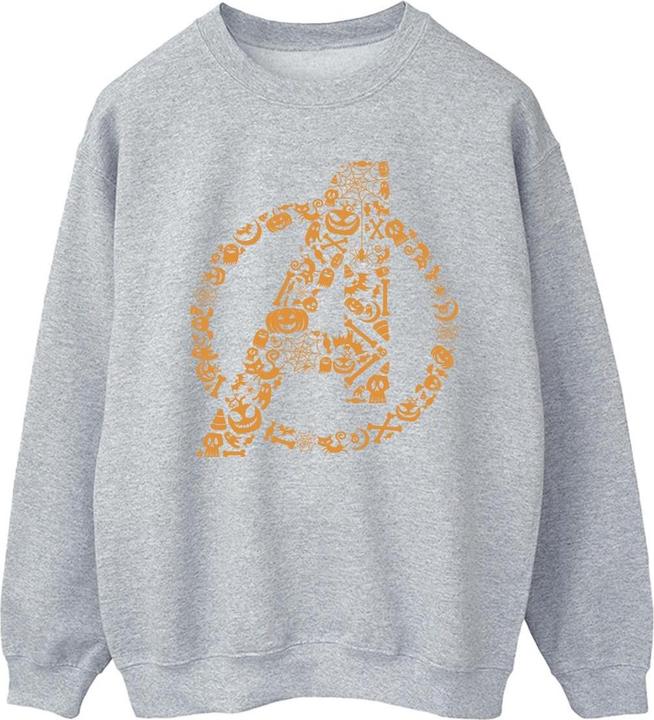 Actual product image Mens Avengers Halloween Logo Sweatshirt (M)