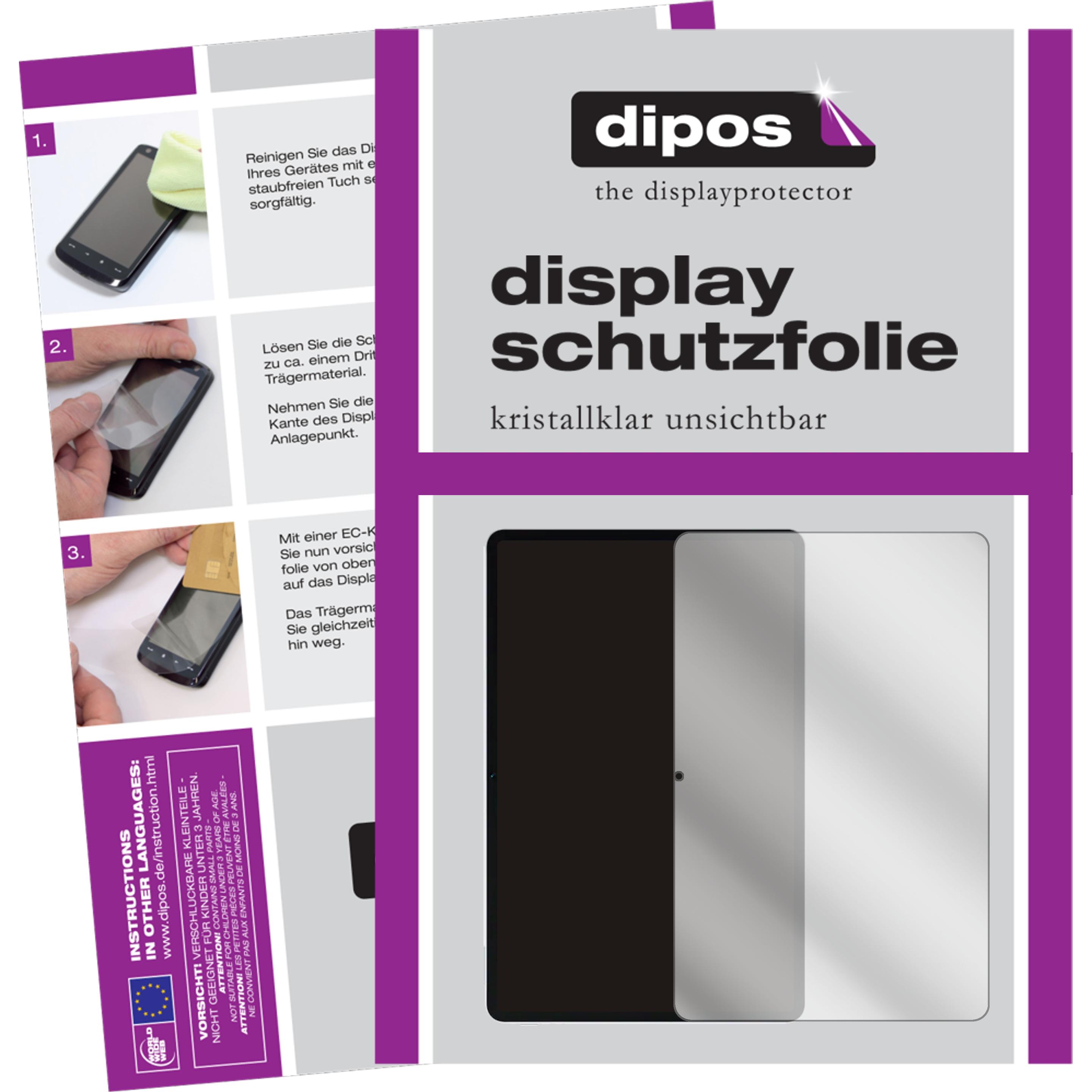 Dipos Displayschutzfolie Crystalclear (2 Stück, Honor Pad V7 Pro), Tablet Schutzfolie