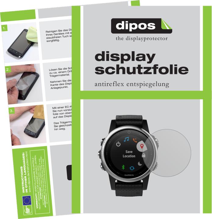 Actual product image Dipos Screen Protector Anti-Glare (fenix 5S)