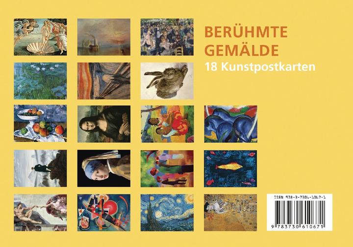 Actual product image Postkarten-Set Berühmte Gemälde (20 pcs.)