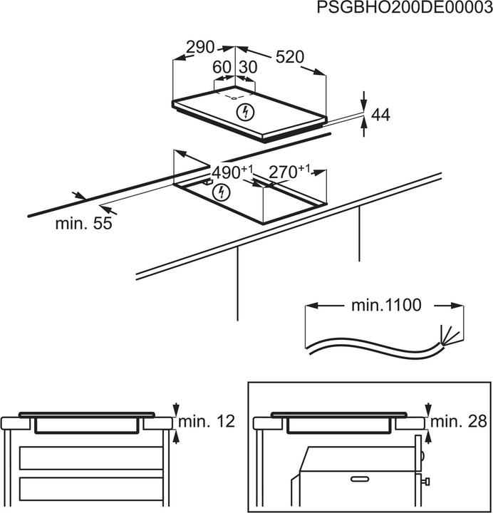 Produktbild Electrolux LIT30230C (29 cm, Induktionskochfeld)