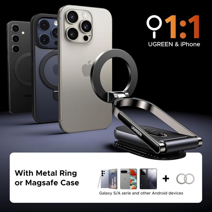 Actual product image Ugreen Dashboard Magnetic Carcharge