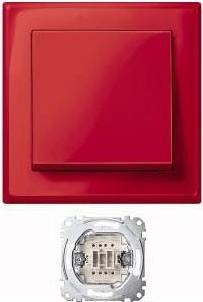 Actual product image Merten Jumbo, the big switch, ruby red, M- MEG3341-1406