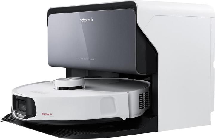 Image du produit Roborock S8 MaxV Ultra avec raccordement fixe à l'eau (10000 Pa, Tampon d'essuyage (vibrant))