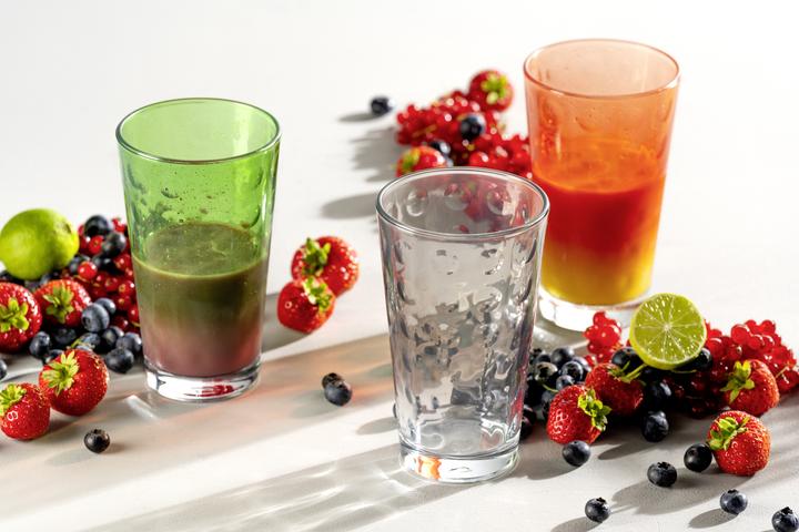 Produktbild Leonardo Trinkbecher LD Optic XL 540 ml, 4 Stück, Grau (0.54 l, 4 x)