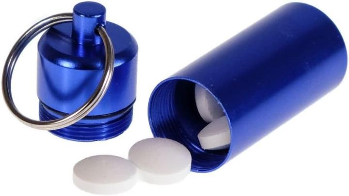 Actual product image Cbx Pill box with key ring