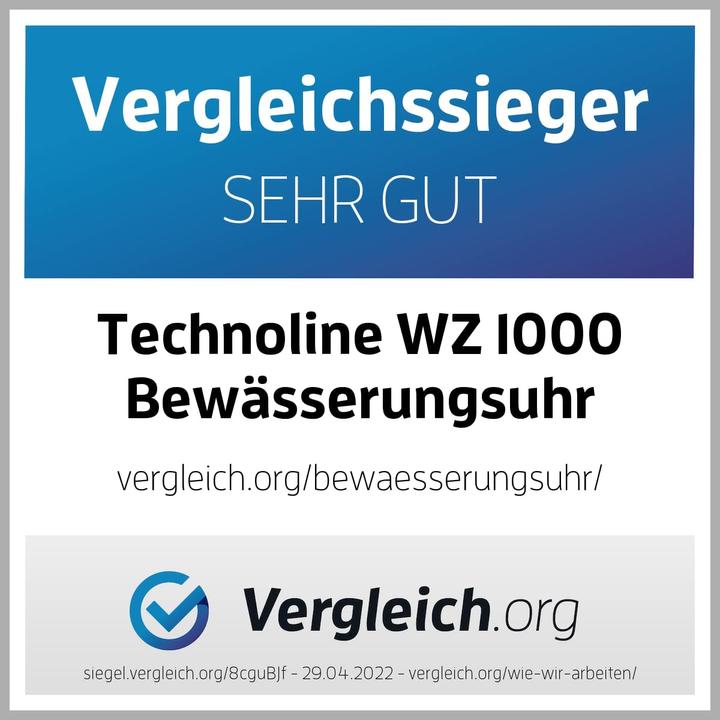 Produktbild Technoline WZ 1000 Bewaesserungscomputer (Bewässerungscomputer)
