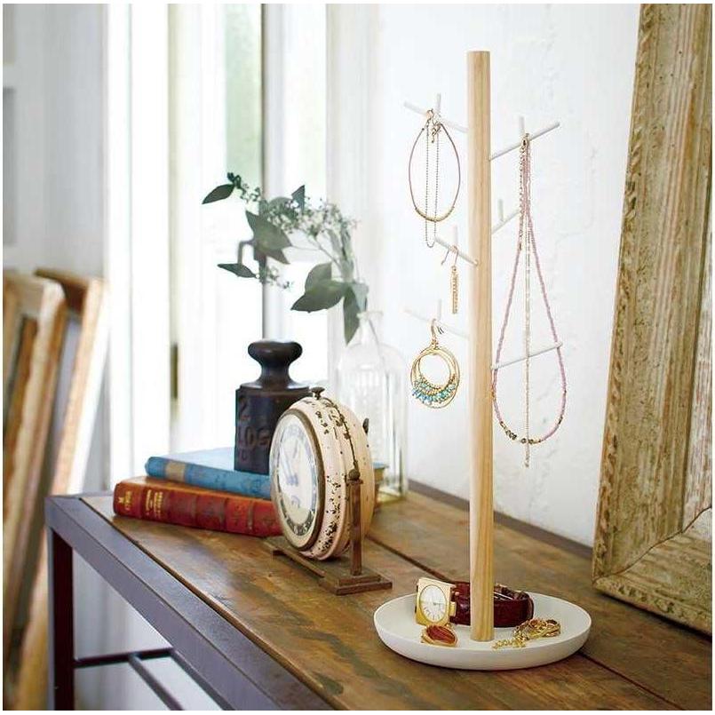 Thumbnail - Yamazaki, Uhrenbox + Schmuckaufbewahrung, Tosca, Weiss