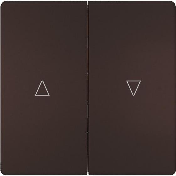 Siemens stile, Pulsante + Interruttore, Marrone