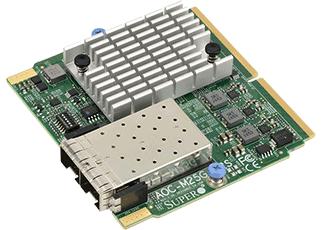 Produktbild Supermicro AOC-M25G-i2S Schnittstellenkarte/Adapter Eingebaut