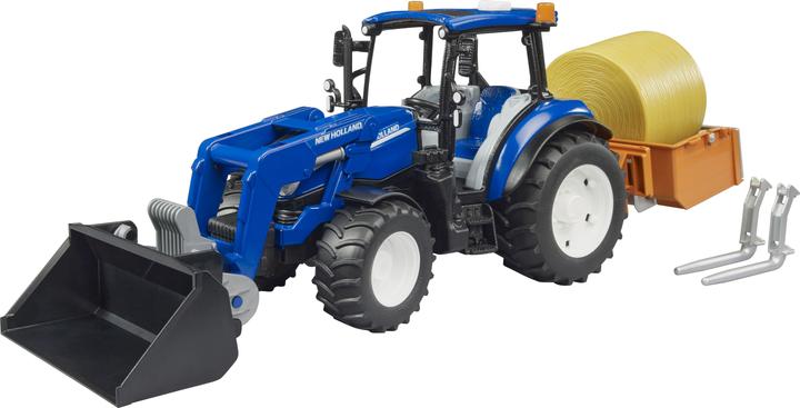 Bruder New Holland T mit Fronader