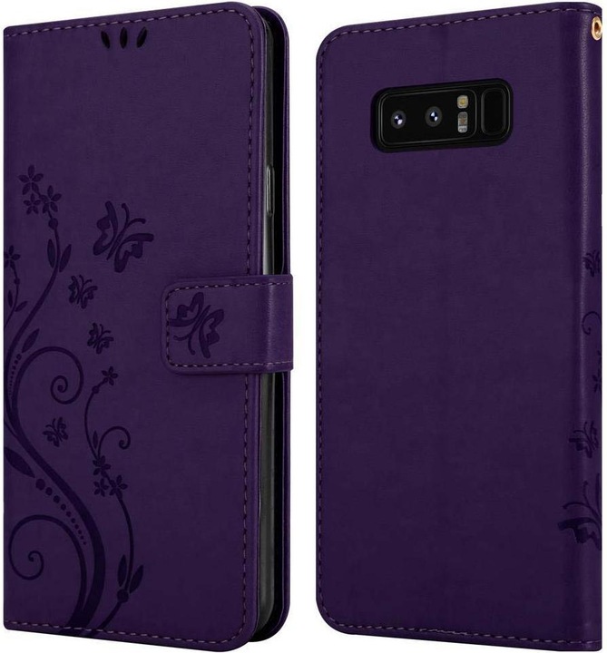 Produktbild Cadorabo Flower Book Cover (Samsung Galaxy Note 8)