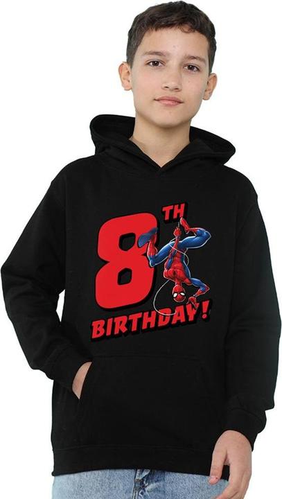 Produktbild Spiderman Kapuzenpullover meliert 8 Geburtstag (128)