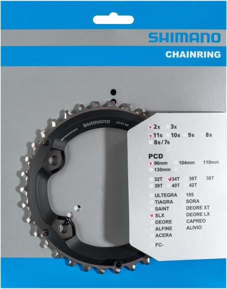 Image du produit Shimano SLX FC-M7000-11 Plateaux 2s (34)