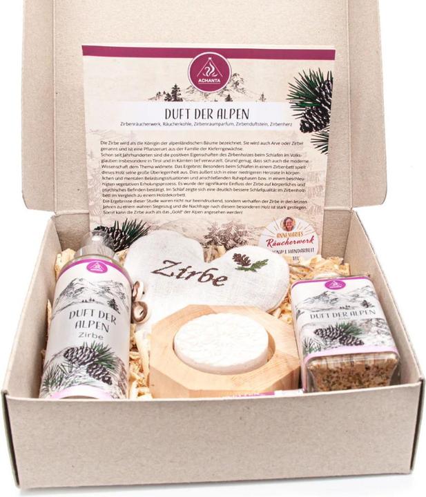 Actual product image Achanta Räucherbox "Duft der Alpen"