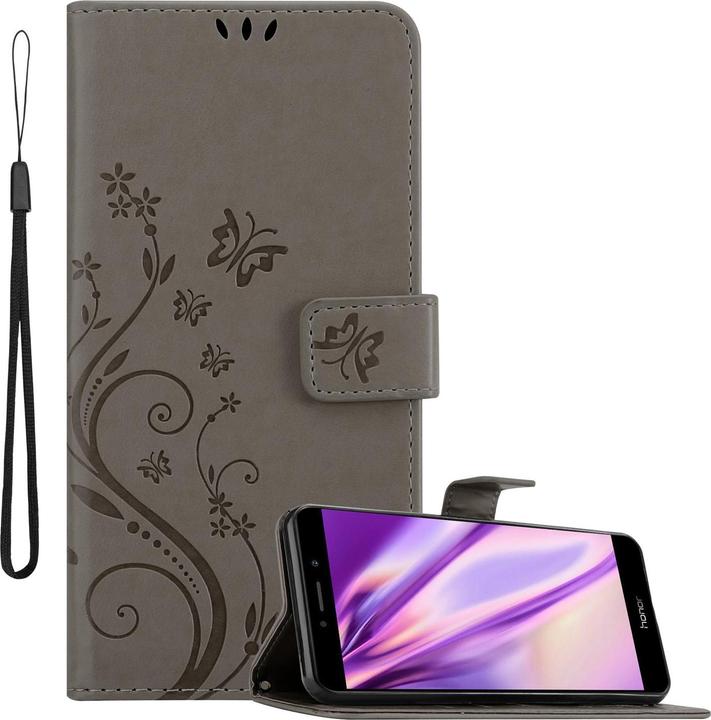 Actual product image Cadorabo Flower Book Cover (Mate 9 Lite, Fee 6X)