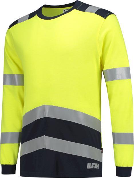 Produktbild Tricorp 103003FluoryellowInkS T-Shirt Multinorm Bicolor (S)