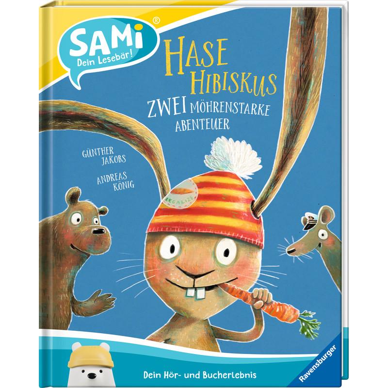 SAMi - Hase Hibiskus - Zwei möhrenstarke Abenteuer, Kinderbücher von Andreas König