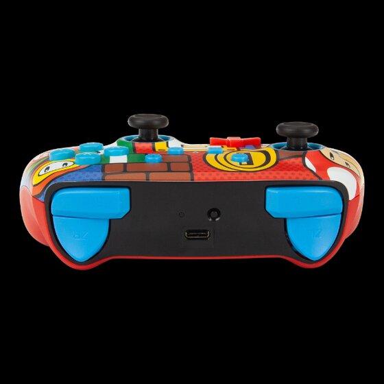 Produktbild PowerA Enhanced trdls controller til Nintendo Switch - Mario Pop